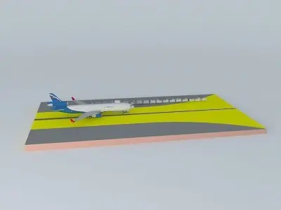 Aeroflot MD11 Free 3D model