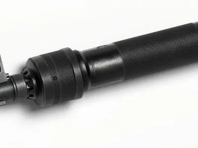 Dead Air Wolverine Supressor Low-poly 3D model