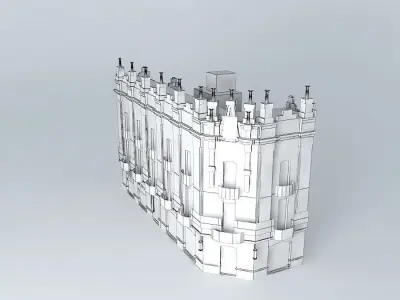 Headquarters lego building 3D model