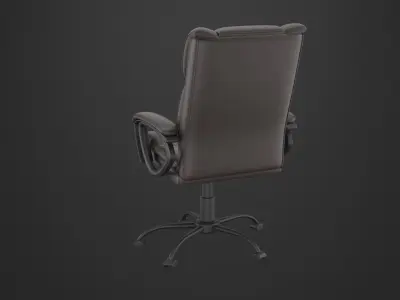 Staples Kelburne Luxura Faux Leather Desk Chair Free 3D model