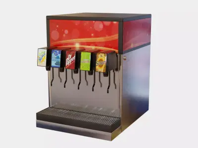 Soda Dispenser 3D model