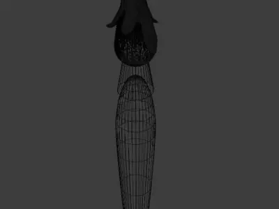 art paintbrush Free 3D model