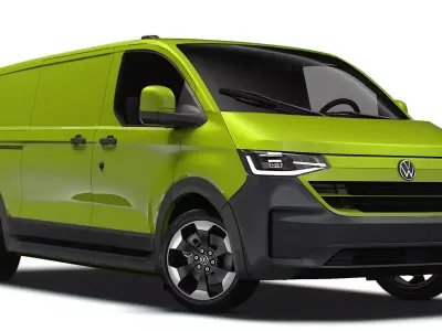 Volkswagen Transporter L2H1 2024 3D model