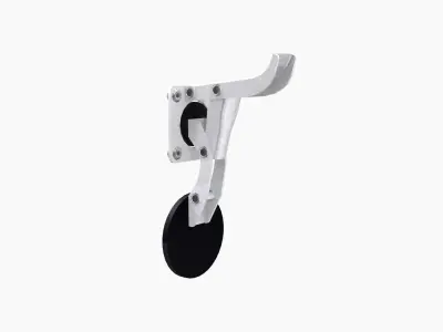 Quartermax RJ window latch Low-poly 3D model