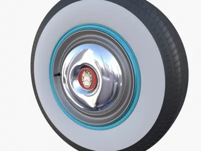 Tucker 48 Wheel 3D model