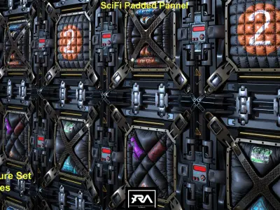 80 Scifi Pannels Textures Texture