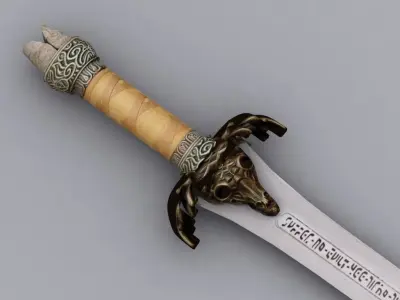 CONAN SWORD Free 3D model