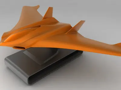 Bomber Concept 3D model