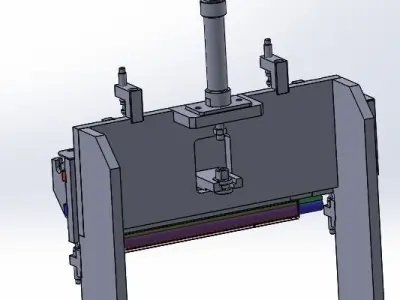 Clever cylinder driving module equipment 3D model
