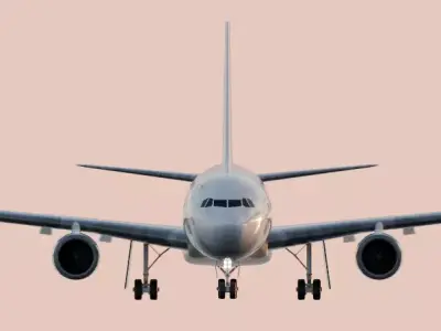 Airbus A340-600 3D model