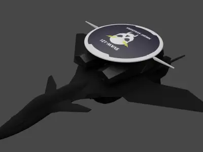 VE-11B THUNDERSEEKER AIRCRAFT CONVERSION KIT for YAMATO VF-11B Free 3D print model