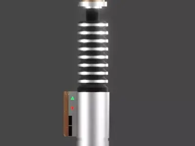 Luke Skywalker Lightsaber Free 3D model
