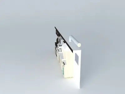 Kit kitchen Free 3D model