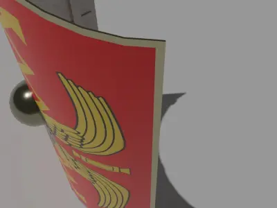 Scutum - Shield Free 3D model