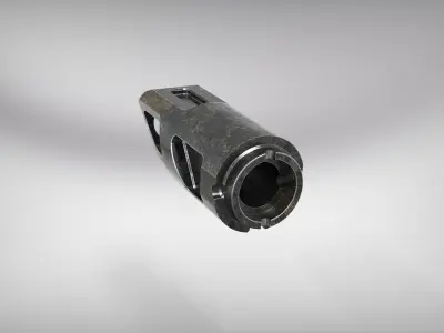 muzzle brake vol16 3D model