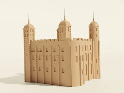 Tower of London 3D print model