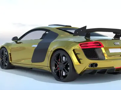 Audi RS8 Free 3D model