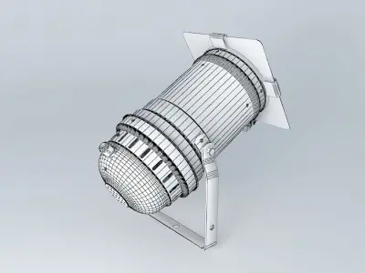 PAR 56 along with E27 reflector lamp to fit ultra Vitalux Free 3D model