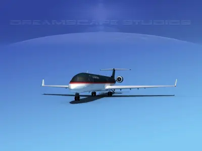 Bombardier CRJ900 Air South 3D model