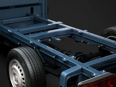 Mercedes Sprinter Chassis Single Cab L2 RWD 2020 3D model