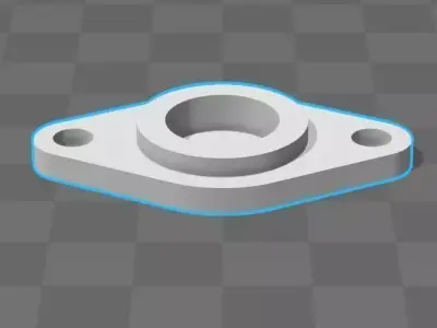 bearings holder D14 B5 d5 3D print model