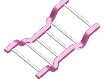 kids Chassis Toy 3D model