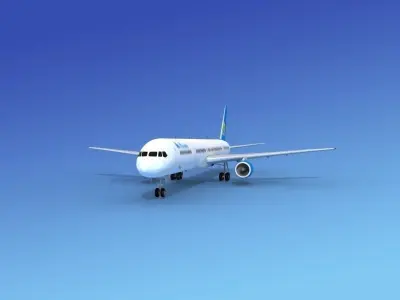 Boeing 757-300 Air Finland 3D model
