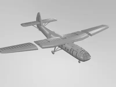 Horsa MkI Airspeed AS 51 3D print model