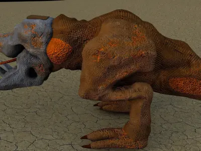 Monster Shrieker 3D model