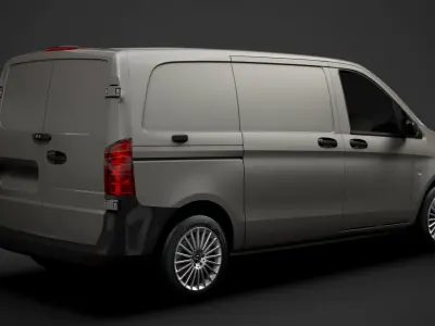 Mercedes Benz Vito Panel Van L1 2019 3D model