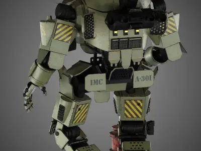 Titanfall Atlas 3D model