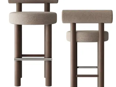 Bar Chair Gropius CS2 Free 3D model
