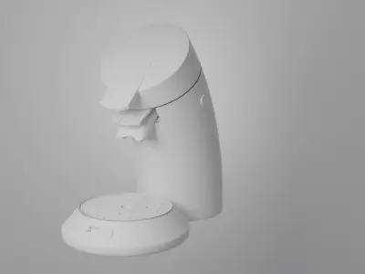 Philips Senseo Coffee Maker - Blender 3D Model Low-poly 3D model