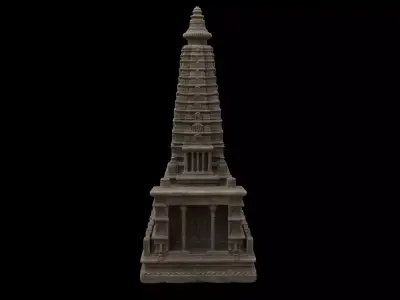 ancient building 3D model