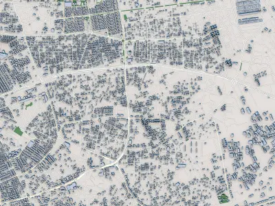 Antalya City Turkey 3D model