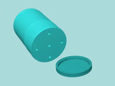 Vase 06 with Plate - Simple Plant Pot - Home Decor Free 3D print model