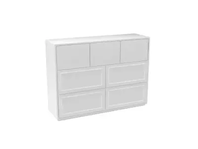 BEDROOM CABINET  Free low-poly 3D model