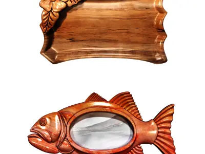 collection of decorative  00 3D model