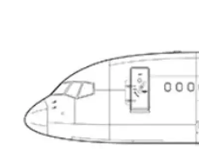 777x 3d model boeing drawing Free low-poly 3D model
