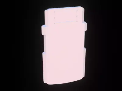 Base Riot Shield 3D model