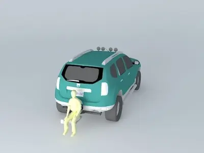 Dacia Duster - Arctic Cruiser Free 3D model