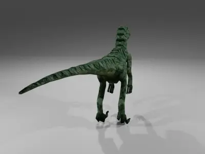 Velociraptor Dinosaur - Dinossauro Low-poly 3D model