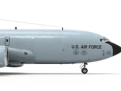 Boeing KC-135 Stratotanker 3D model