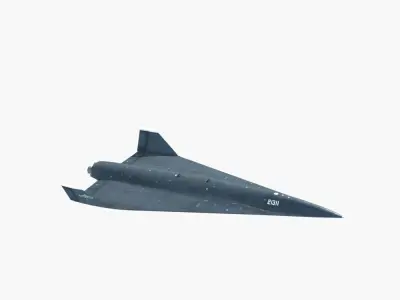 Unmanned reconnaissance aircraft 3D model