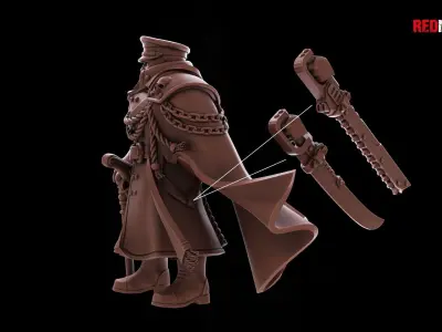 Lord General of the Imperial Force Free 3D print model