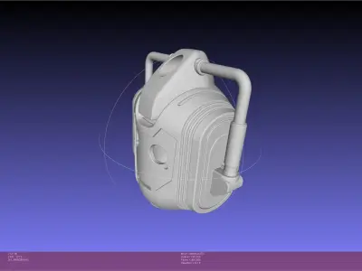 Doctor Who Cyberman Helmet 3D print model