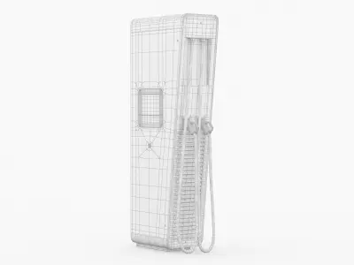 Alpitronic Hypercharger HYC 150 kW DC EV Station 3D model