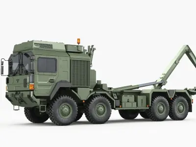 Trucks MAN HX77 3D model