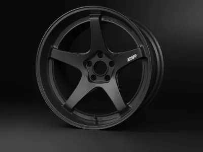 ESR AP5 FORGETECH Low-poly 3D model