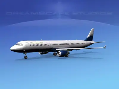 Airbus A321 JAB 3D model